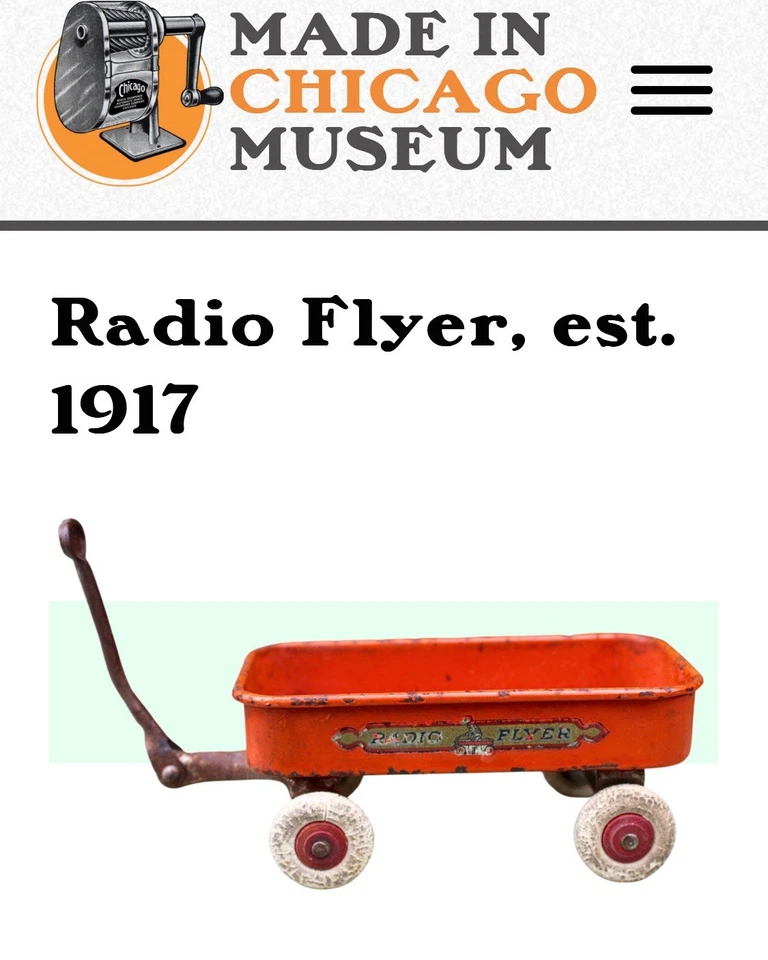 🔥Nuevo Vagón Radio Flyer Vintage - Original en Caja | Coleccionable desde 1917 Foto 1 de 4
