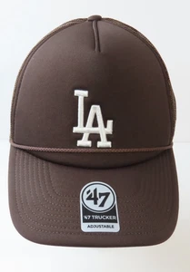 '47 Marca Los Angeles LA Dodgers Camionero Snapback Béisbol Cuerda Gorra Gorra MLB - Imagen 1 de 7