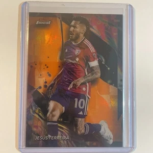 Jesus Ferreira 2024 Topps Finest MLS Uncommon Orange /25 FC DALLAS - Picture 1 of 1