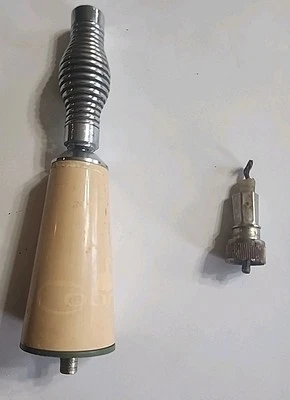 Vintage Cobra Antennenmast Flex Beige Braun. CB Funk Zubehör  - Bild 1 von 4