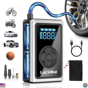 Inflador de neumáticos portátil y compresor de aire 150 PSI - Bomba inalámbrica para coche, bicicleta, - Imagen 1 de 6