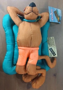 12" x 8" Warner Bros 2001 Scooby Doo Pool Plush Stuffed Animal Toy New Old Stock - Picture 1 of 12