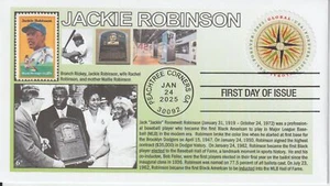 6° Cachets 5956 1794 Compass Rose Jackie Robinson Baseball Hall-of-Famer - Picture 1 of 1
