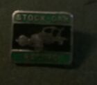 Stock Car Racing Enamel Badge 