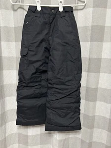 Columbia Omni Tech Ski Snow Pants Youth Kids Size XS Waterproof Insulated Black - Picture 1 of 14