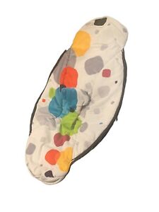 4Moms MamaRoo Swing Multicolor Squares Fabric Seat Cover Pad Replacement Part