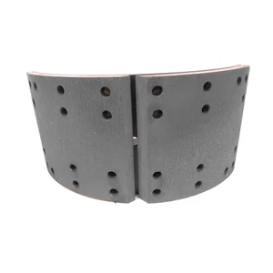 Fortpro 4707Q Rear/Trailer Lined Brake Shoe - GAWR 23K - Brake Size 16 1/2" x 7" - Foto 1 di 3