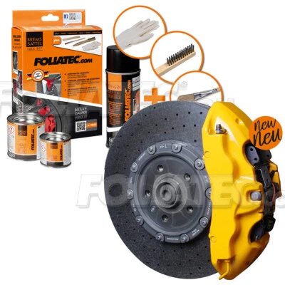 FOLIATEC Bremssattellack Gelb Glänzend Bremssattelfarbe Bremssattel 2195 - Bild 1 von 4