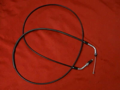 Throttle Cable, Threaded Style, 188cm 74", GY6 50 125 150, Chinese Scooter - Image 1 of 3