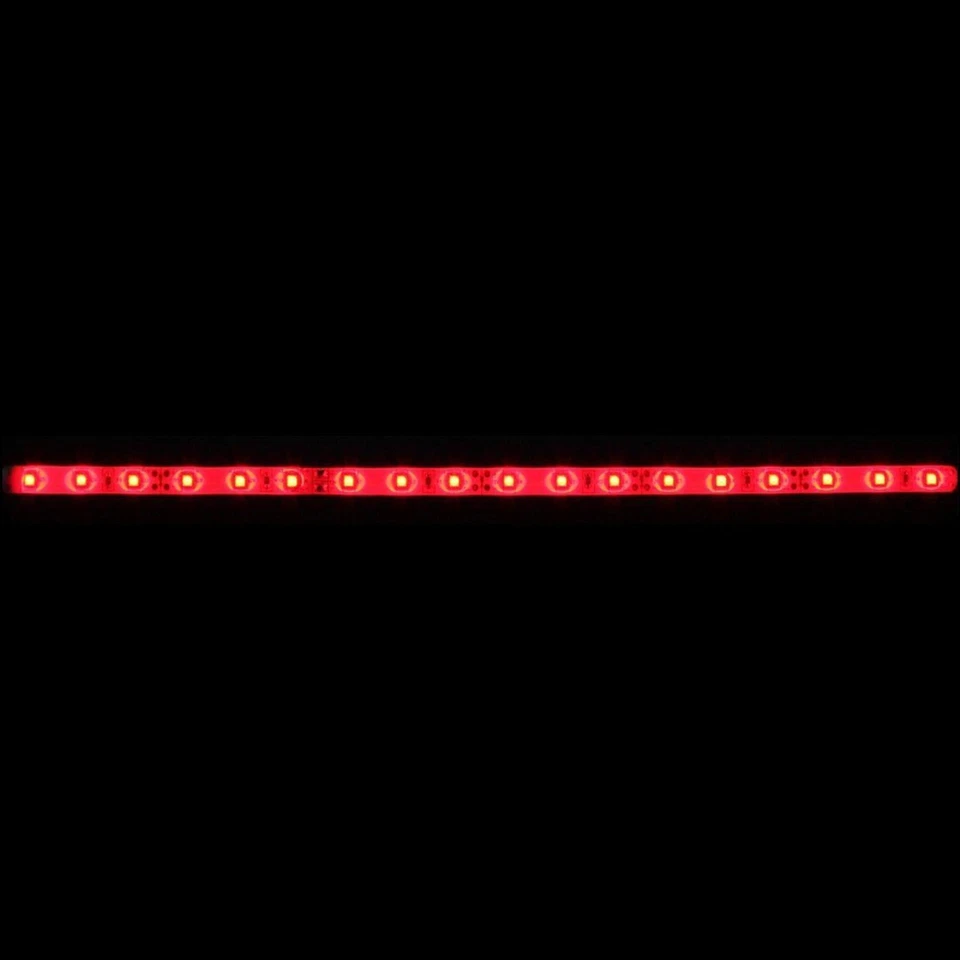 0,3m (30cm) LED Strip Tape Bar 12V Red IP65 18LEDs 60LED/m SMD3528 - Image 1 of 1
