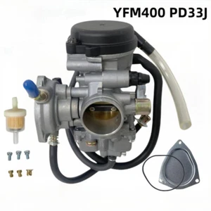 Carburetor for Yamaha Big Bear 400 2X4 4X4 YFM 400 YFM400 2000-2012 New Carb Set - Picture 1 of 5