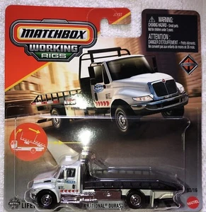 CAMIÓN MATCHBOX WORKING RIGS INTERNATIONAL DURASTAR 4400 PLATAFORMA ENVÍO EL MISMO DÍA - Imagen 1 de 3