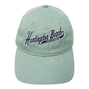 Huntington Beach California Distressed Tuck Strap Cap Trucker Baseball The Game - Picture 1 of 14