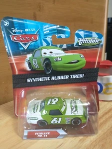Disney Pixar Cars 1/55 diecast #61 Vitoline Race O Rama 2009 New in package - Picture 1 of 7