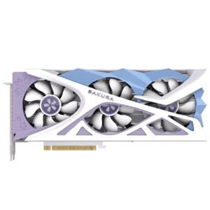 Yeston RTX 5070 12GB OC Sakura DDR7 Graphics card for Gaming 4K - Afbeelding 1 van 3