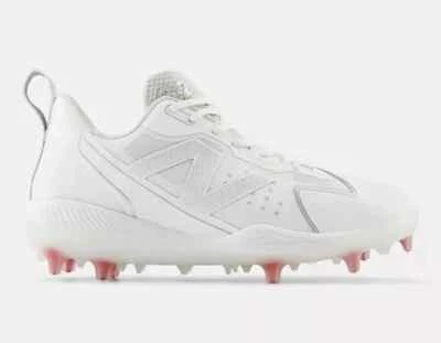 New Balance FuelCell Romero Duo Comp Softball Cleats White/Grey/Red Size 7 - Image 1 of 4