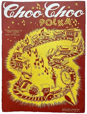 Choo Choo Polka by Mike Shore and Zeke Manners: 1945: VG+: SHIPS FREE & INSURED - Image 1 of 4