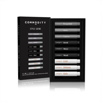 Commodity Style Guide Fragrance Set 9 x 2ml Travel Eau de Parfum Unisex RARE
