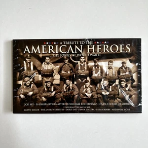 A Tribute to the American Heroes Songs of World War II 2 CD Set, New Sealed, - Picture 1 of 2