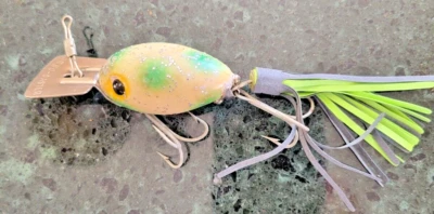 Vintage Arbogast Arbo-gaster Deep-diving Squarebill Crankbait Fishing Lure - Image 1 of 4