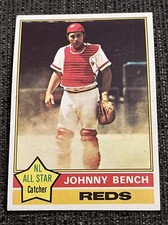 JOHNNY BENCH TOPPS CARD 1976 card 300 excellent condition