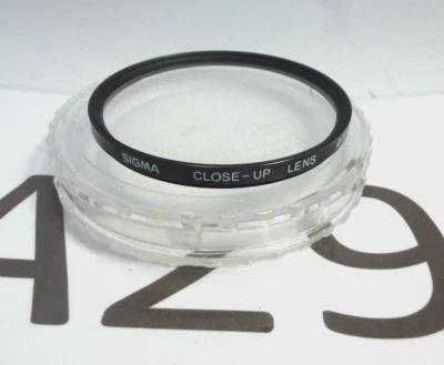 Sigma Close-up Camera Lens Filter 72mm refm - Image 1 of 2