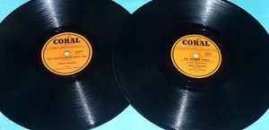 Teresa Brewer Hello Bluebird Don Cornell Hokey Song & You'll Never Get Away 2X78 - Picture 1 of 2