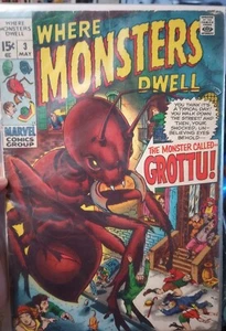 VINTAGE MARVEL & DC BRONZE AGE HORROR 3 COMIC-SET - Bild 1 von 3