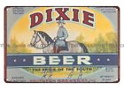Bedroom Decor Inspiration Dixie Beer Southern Breweriess Metal Tin Sign