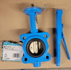 WATTS 3" BUTTERFLY VALVE 3BF03-121-15-M2 WITH HANDLE NEW, NO BOX #8525585 - Picture 1 of 2