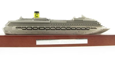 Costa Pacifica nave da crociera Cruise Ship 1:1400 metallo modello nave ideafp - Immagine 1 di 4