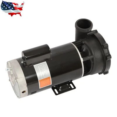 5.0 HP Pool Pump 230V 2-Speed 56Y-Frame 2-1/2" x 2" Ports Spa Pump 3722021-13 - Image 1 of 4