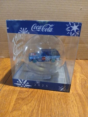 2025 M2 Machines Christmas Ornament - Coca-Cola 1973 Chevrolet K5 Blazer CHASE - Image 1 of 4