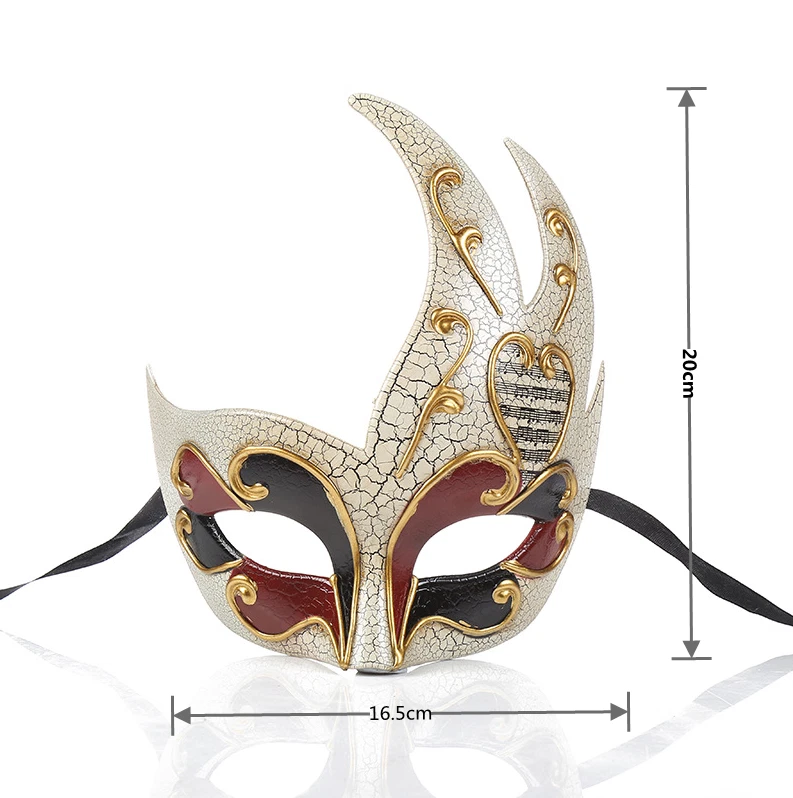 | Fancy Dress PROM BALL Womens MASQUERADE MASK | FILIGREE Venetian Phantom - Image 1 of 1