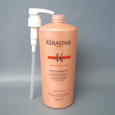 With Pump Kerastase Discipline Bain Fluidealiste 1000ml / 34oz - Image 1 of 3