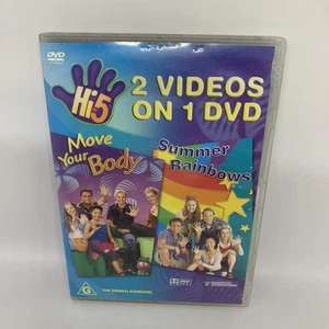 HI-5: MOVE YOUR BODY & ­SUMMER RAINBOWS DVD Region 4 KIDS SHOW VGC FREE POST - Bild 1 von 4