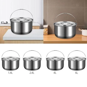 Grease Container Oil Container with Handle and Lid Keeper Grease Canister - Bild 1 von 21