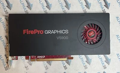 AMD Firepro V5900 2 GB GDDR5 Pcie Server 2.1 Graphic Card - Image 1 of 2