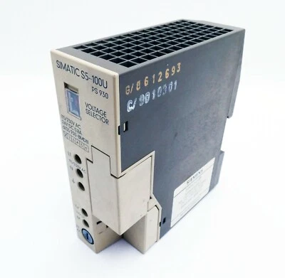 Siemens  6ES5930-8MD11 SIMATIC S5 Stromversorgung 930 -used/attn. - Bild 1 von 4
