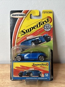 Matchbox Superfast 35 Years Plymouth Prowler - Picture 1 of 3