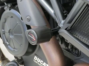Ducati Diavel Strada 13-2015 negra protección contra choques de alto impacto de Powerbronz - Imagen 1 de 9