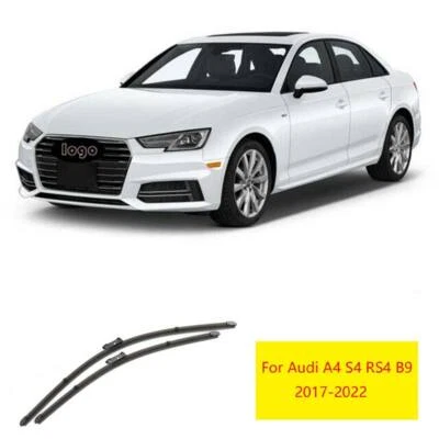 Para Audi A4 S4 RS4 B9 2017-22 Nuevo Juego Ventana Delantera Lluvia Limpiaparabrisas 8W1998002 2X Foto 1 de 4