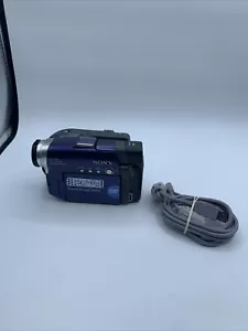 Ungetestet Sony Handycam DCR-DVD101 Digital Video Camcorder mit Akku OHNE Ladegerät - Bild 1 von 6