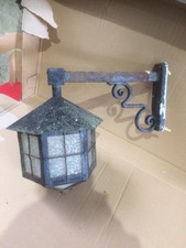 vintage outside light. Cottage Style. Handmade