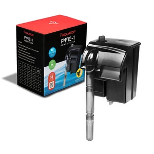 Aquatop Aquarium PFE-1 Hang on Filter 15gal Capacity, 45 GPH, 2W - Picture 1 of 2