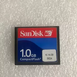 SanDisk 1GB CompactFlash CF Memory Card 1 GB - Picture 1 of 2