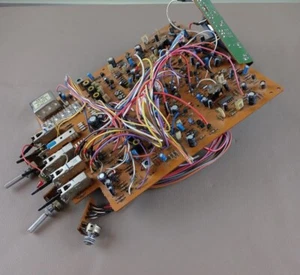 TEAC A-550 RX MAIN BOARD SWITCHES CONTROLS - Picture 1 of 4