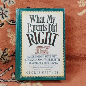 What My Parents Did Right by Gloria Gaither 1991 Hardcover Dust Jacket Free Ship - Bild 1 von 11