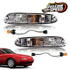 Bumper Mounted Marker Signal Parking Light Pair Fit For 90-97 Mazda Miata MX-5