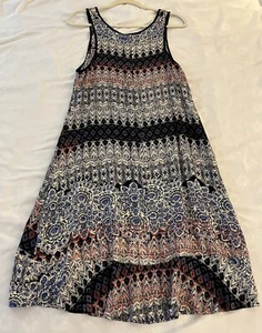 Vestido Nostalgia Para Mujer Mediano Midi Playa Multicolor Costero Vacaciones Viaje - Imagen 1 de 13